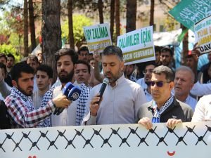 Dicle Üniversitesi öğrencileri: Gazze'ye destek eylemlerinde bulunan öğrencileri selamlıyoruz