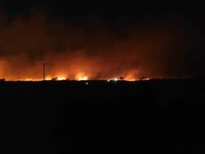 Gaziantep Islahiye'de korkutan yangın