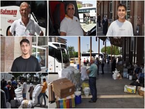 Şehirlerarası otobüs terminalinde Kurban Bayramı yoğunluğu yaşanıyor