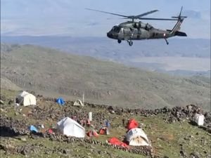 İranlı dağcının cenazesinin çıkarılması olumsuz doğa koşulları nedeni ile ertelendi