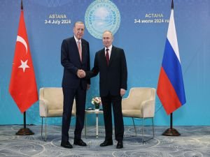 Erdoğan-Putin görüşmesi başladı