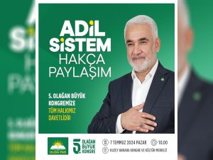 HÜDA PAR'ın "Büyük Kongre" hazırlıkları son aşamada