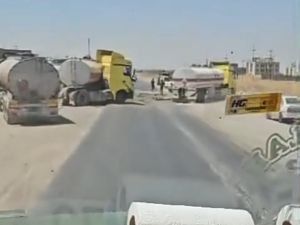 Mardin'de iki TIR kafa kafaya çarpıştı