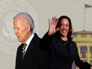 Biden, adaylık için yardımcısı Kamala Harris'i destekleyecek