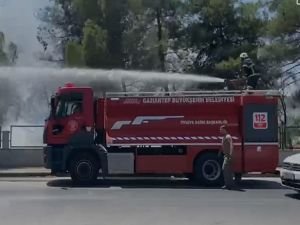 Gaziantep Küsget Sanayi Sitesinde yangın