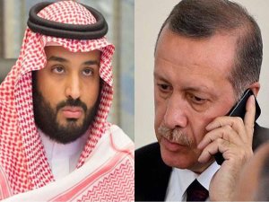 Cumhurbaşkanı Erdoğan, Suudi Arabistan Veliaht Prensi bin Selman ile telefonda görüştü