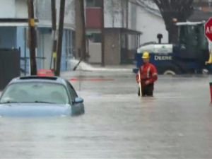 Hırvatistan'da şiddetli yağışlar su baskınlarına yol açtı