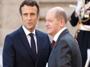 Scholz ile Macron Ukrayna gündemiyle bir araya geldi