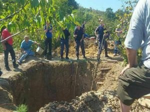 Samsun'da 2 işçi göçük altında kaldı