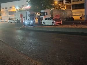 Diyarbakır'da maddi hasarlı trafik kazası