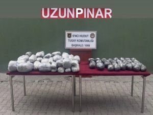 Van'da 57 kilo 140 gram uyuşturucu madde ele geçirildi