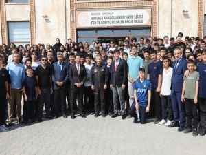 Astronot Alper Gezeravcı, Mardin’de öğrencilerle buluştu