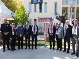 Mardin Artuklu Üniversitesi'nde “Gazze Sokağı” kuruldu