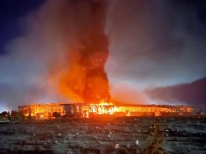 İşgalciler İran'a ait sahra hastanesini bombaladı