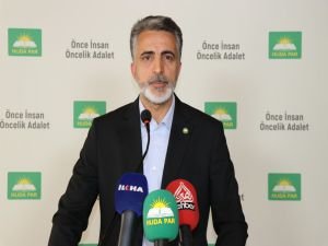 HÜDA PAR Sözcüsü Emiroğlu: İşgal rejiminin BM üyeliği iptal edilmeli