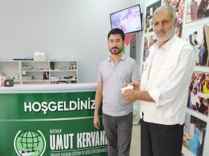 Batman'da öğretmen ve öğrenciler Gazze için para topladı