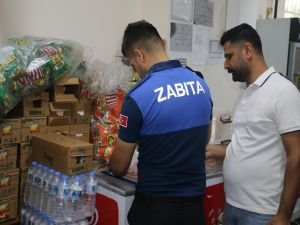 Zabıta Müdürlüğü’nden Kantin ve Marketlere Eşzamanlı Denetim