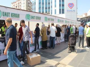 Umut Kervanı, Diyarbakır'da mağdur ve muhtaçlar yararına kermes düzenledi