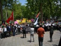 Erciyes Üniversitesi öğrencilerinden Gazze protestosu
