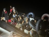 Muğla açıklarında 41 düzensiz göçmen yakalandı