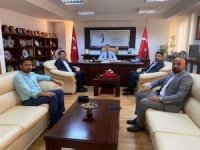 HÜDA PAR Antalya teşkilatından Kepez ve Muratpaşa Kaymakamlarına ziyaret