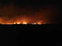 Gaziantep Islahiye'de korkutan yangın
