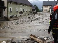 Avusturya'da şiddetli yağışlar sele yol açtı