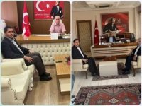 HÜDA PAR Antalya İl Başkanı Durmaz'dan Konyaaltı ve Döşemealtı kaymakamlıklarına ziyaret