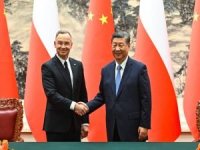 Polonya Cumhurbaşkanı Duda ile Çin Devlet Başkanı Xi bir araya geldi