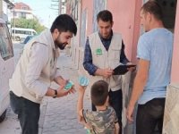 Umut Kervanı, Eskişehir'de gıda yardımında bulundu