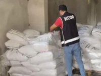 Mersin'de 50 ton sahte deterjan ele geçirildi