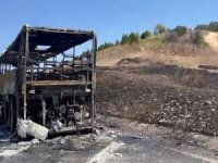 Bursa'da otobüste yangın çıktı: 41 yolcu ölümden döndü