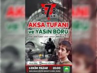 Bursa'da "Aksa Tufanı ve Yasin Börü" anma programı düzenlenecek